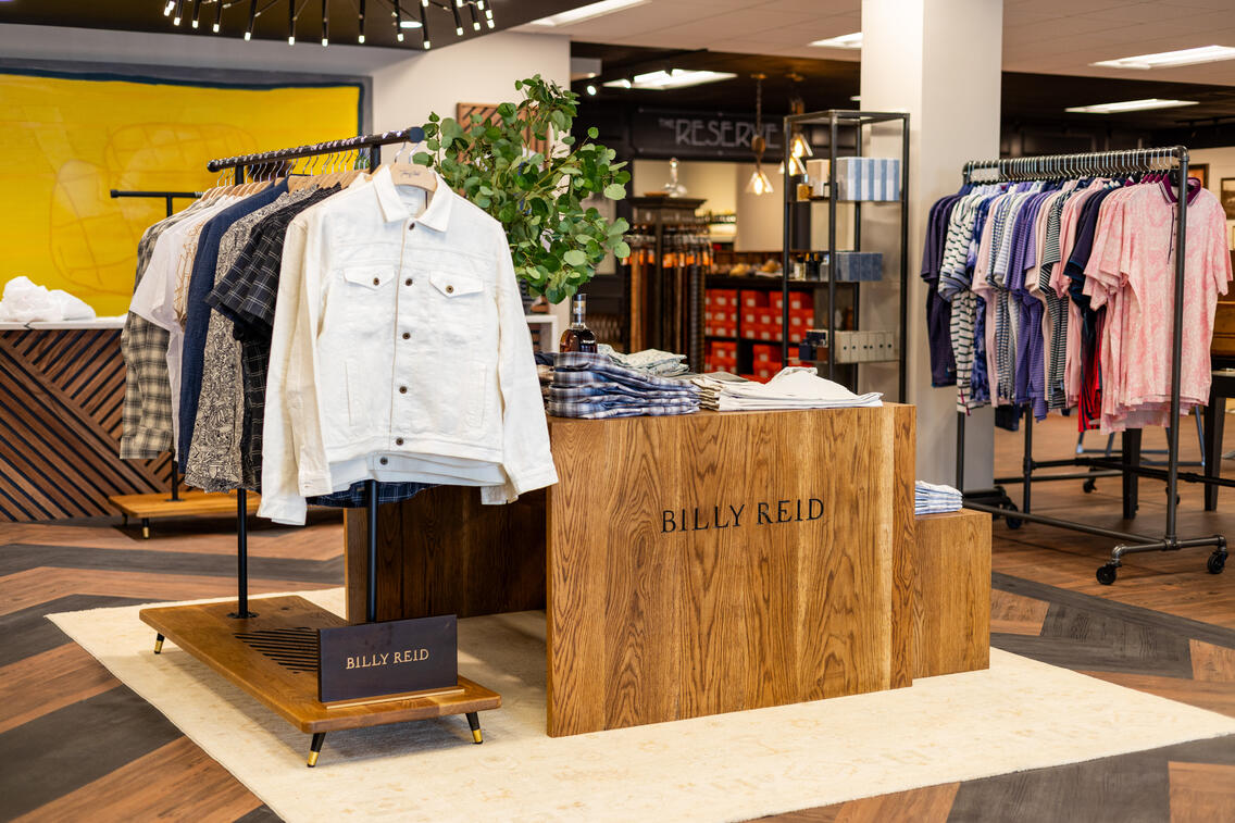 Product photography for Billy Reid